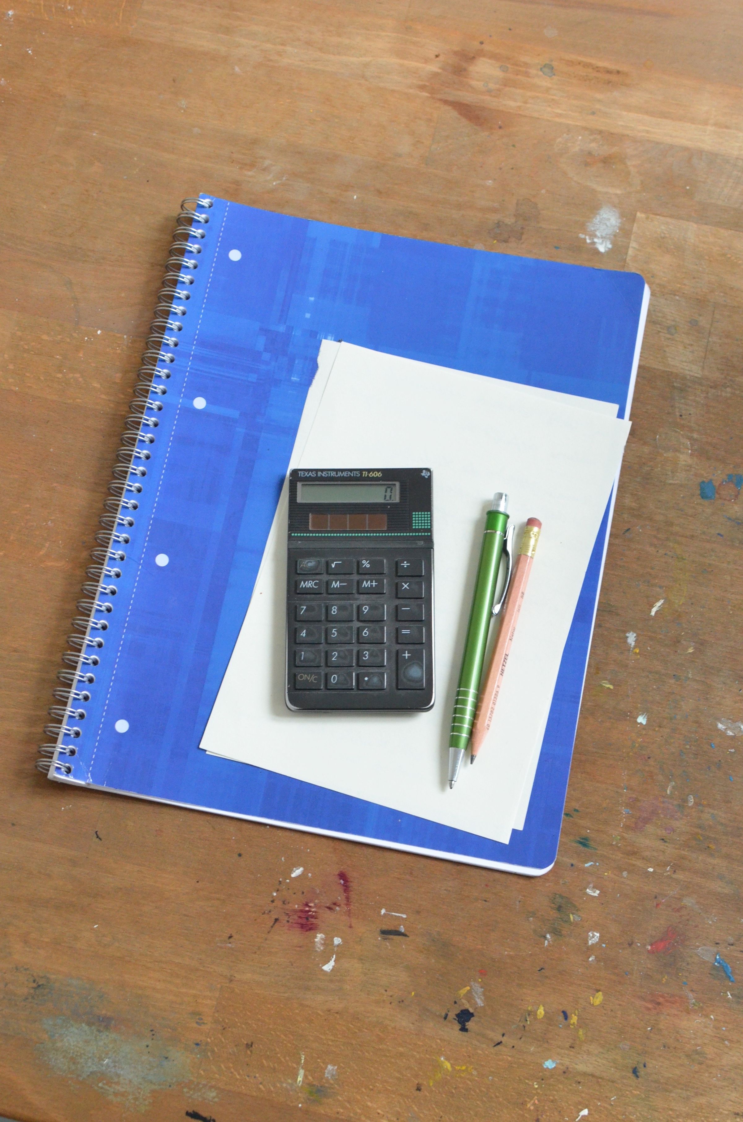 Stationery and office essentials arranged for supply orders